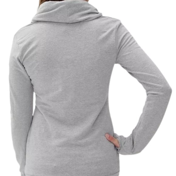 Bench Oatlands II Sweatshirt Gray Cowl Neck - L - Picture 2 of 13